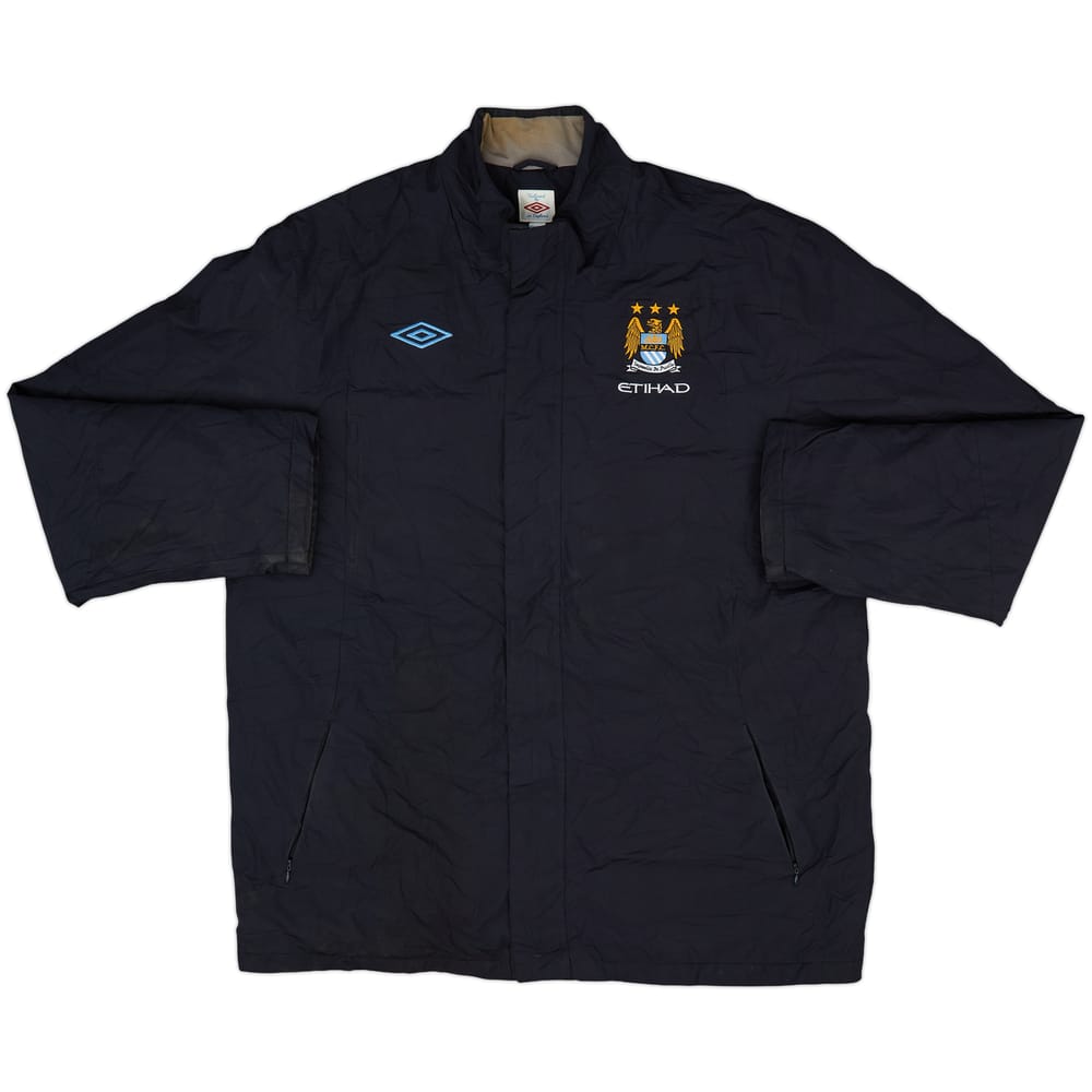 2009-10 Manchester City Umbro Padded Bench Coat - 5/10 - (XXL)