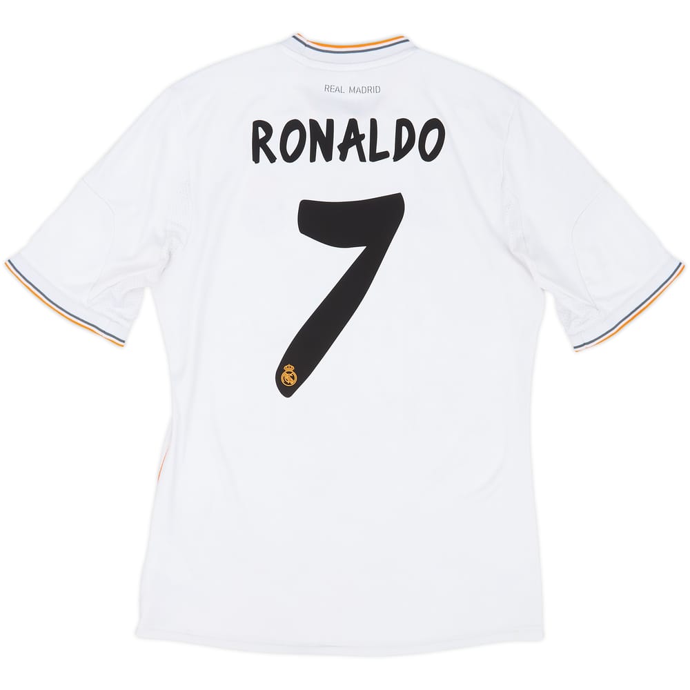 2013-14 Real Madrid Home Shirt Ronaldo #7 - 6/10 - (M)