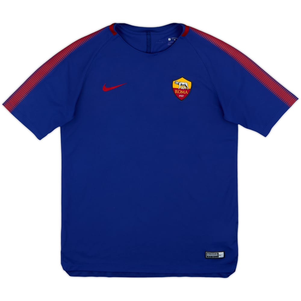 2017-18 Roma Nike Training Shirt - 8/10 - (XL.Boys)