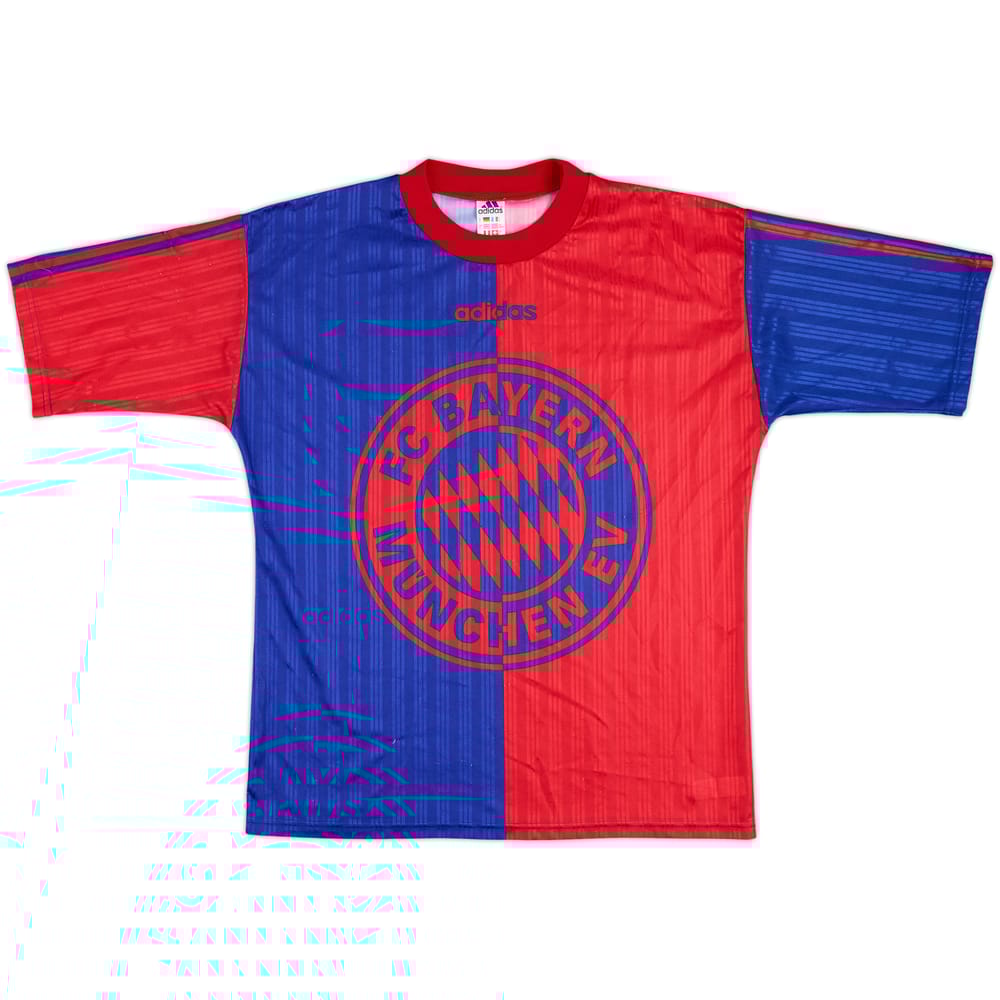 1995-96 Bayern Munich adidas Training Shirt - 8/10 - (S)