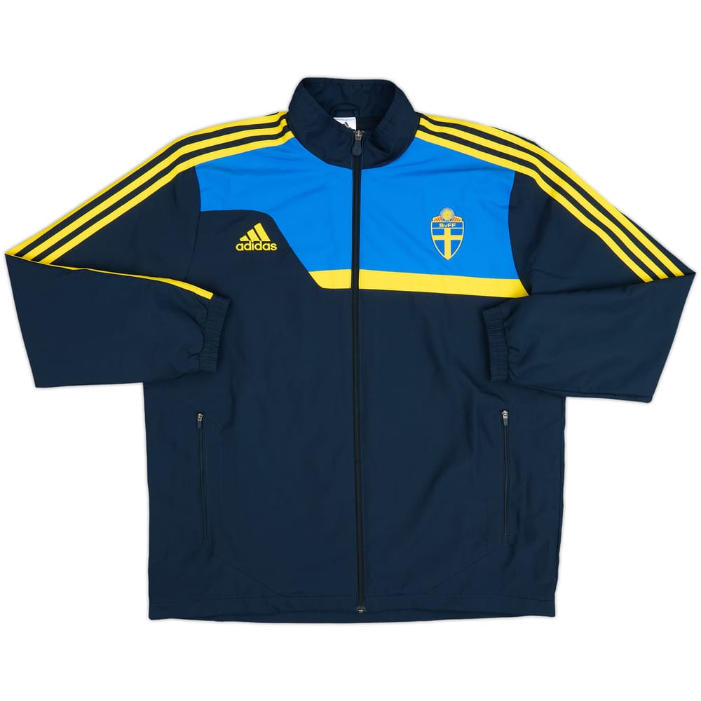 2013-14 Sweden adidas Track Jacket - 10/10 - (XL)
