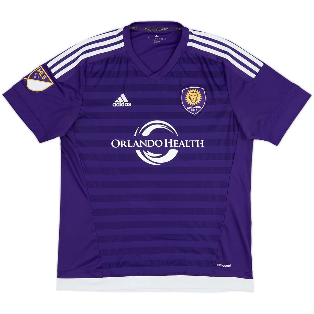 2015 Orlando City Home Shirt - 8/10 - (L)
