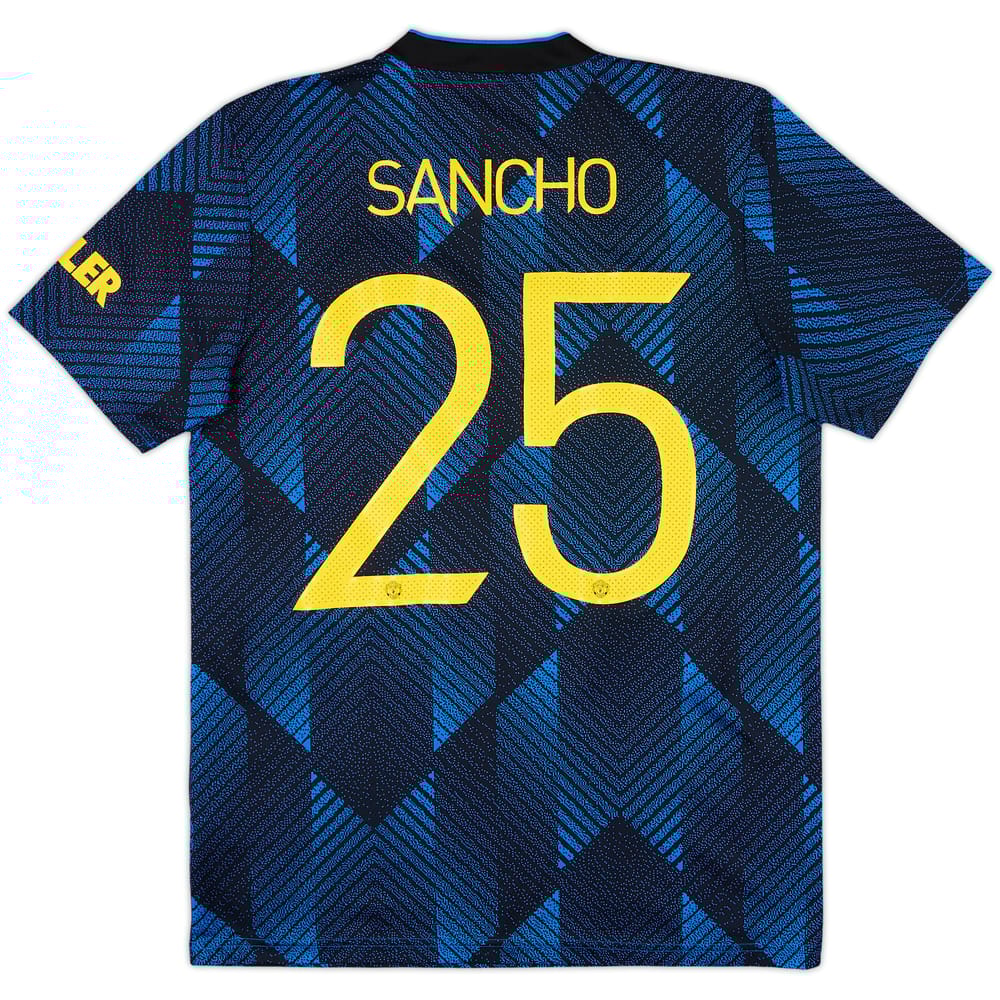 2021-22 Manchester United Third Shirt Sancho #25 - 10/10 - (M)