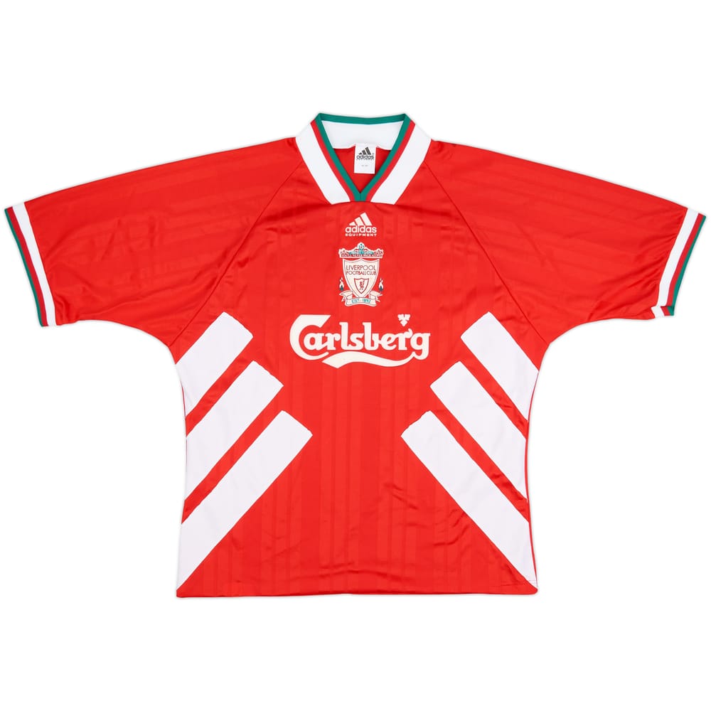 1993-95 Liverpool Home Shirt - 7/10 - (XL)