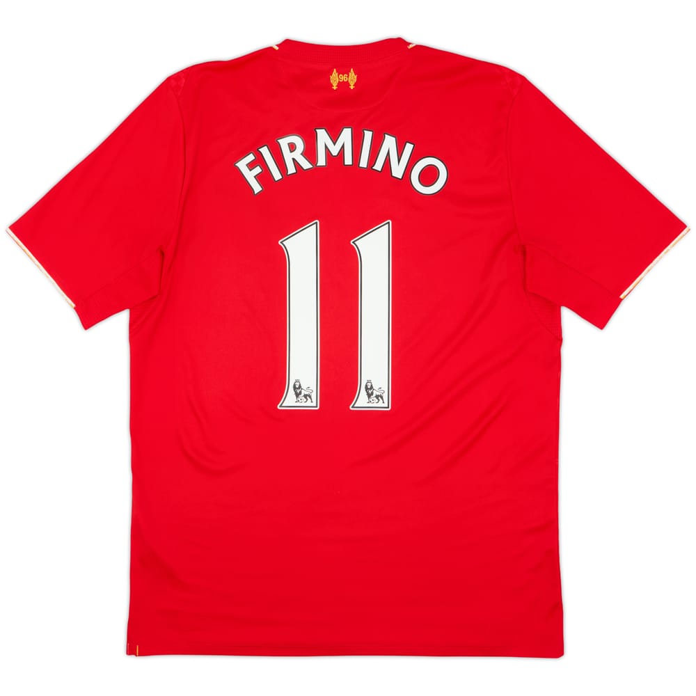 2015-16 Liverpool Home Shirt Firmino #11 - 6/10 - (M)