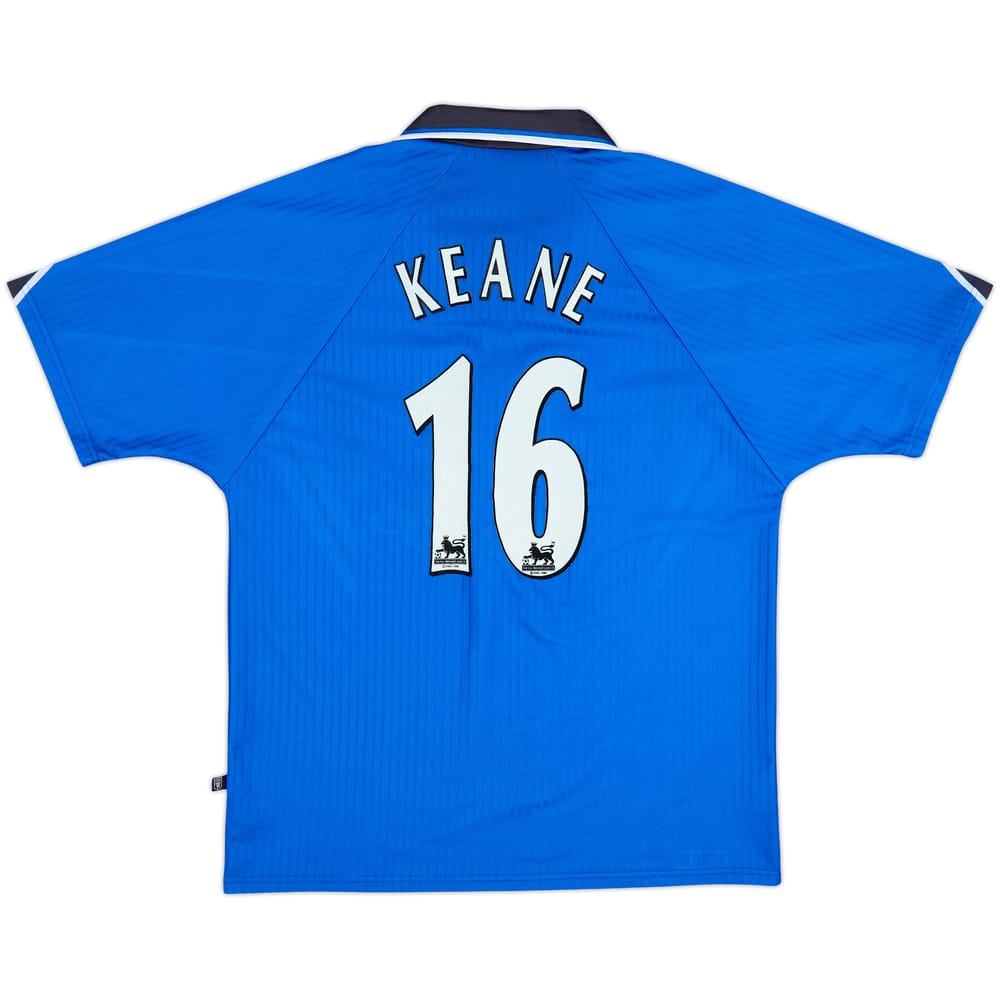 1996-98 Manchester United Third Shirt Keane #16 - 6/10 - (L)