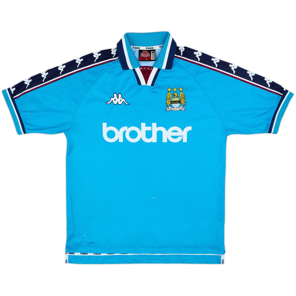 1997-99 Manchester City Home Shirt - 5/10 - (M)