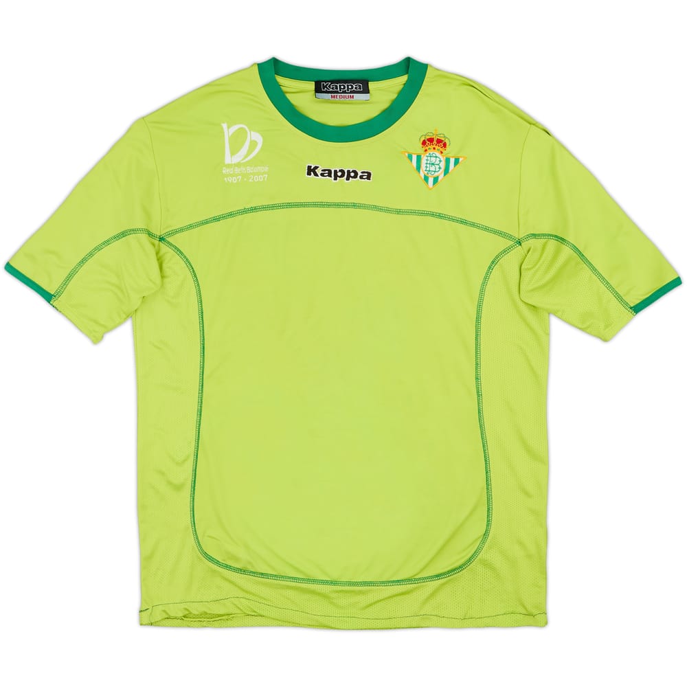 2007-08 Real Betis Centenary GK S/S Shirt - 8/10 - (M)