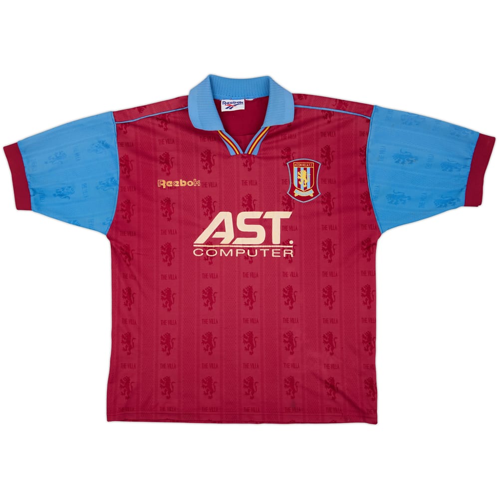 1995-97 Aston Villa Home Shirt - 5/10 - (L)