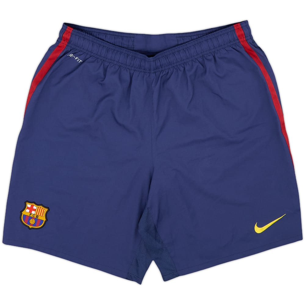 2013-14 Barcelona Home Shorts - 8/10 - (XL)