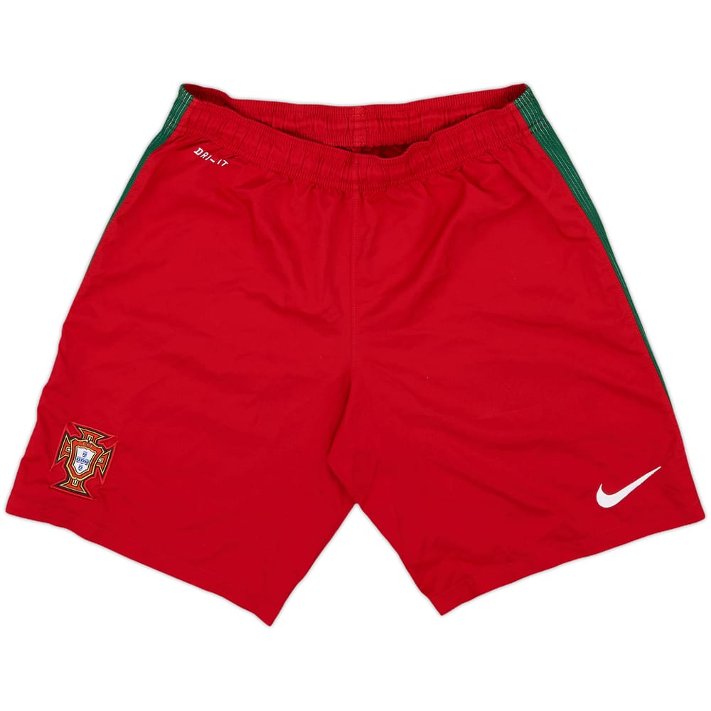 2016-17 Portugal Home Shorts - 8/10 - (M)