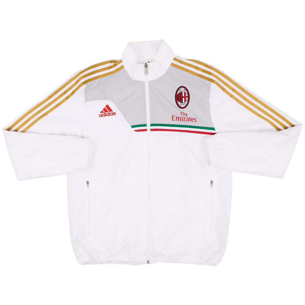 2013-14 AC Milan adidas Track Jacket - 8/10 - (L)