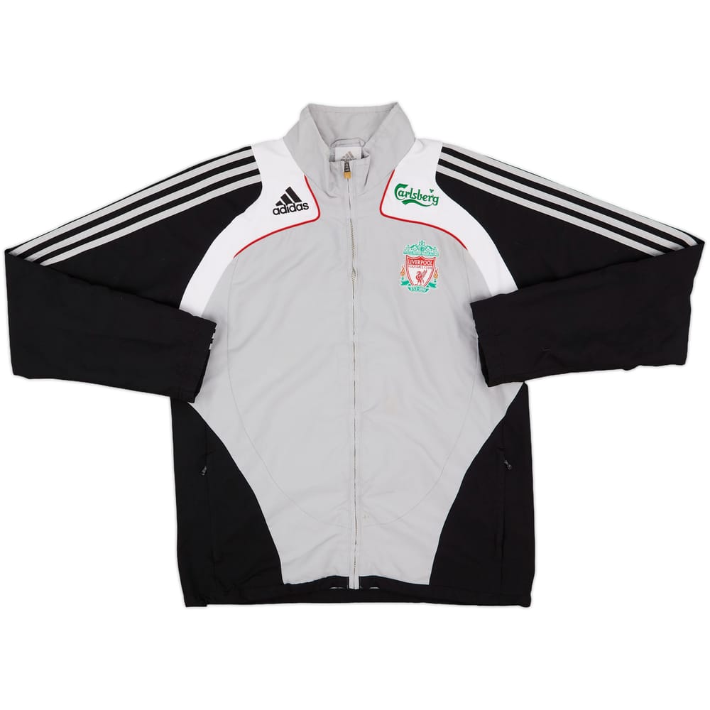 2008-09 Liverpool adidas Track Jacket - 8/10 - (M/L)