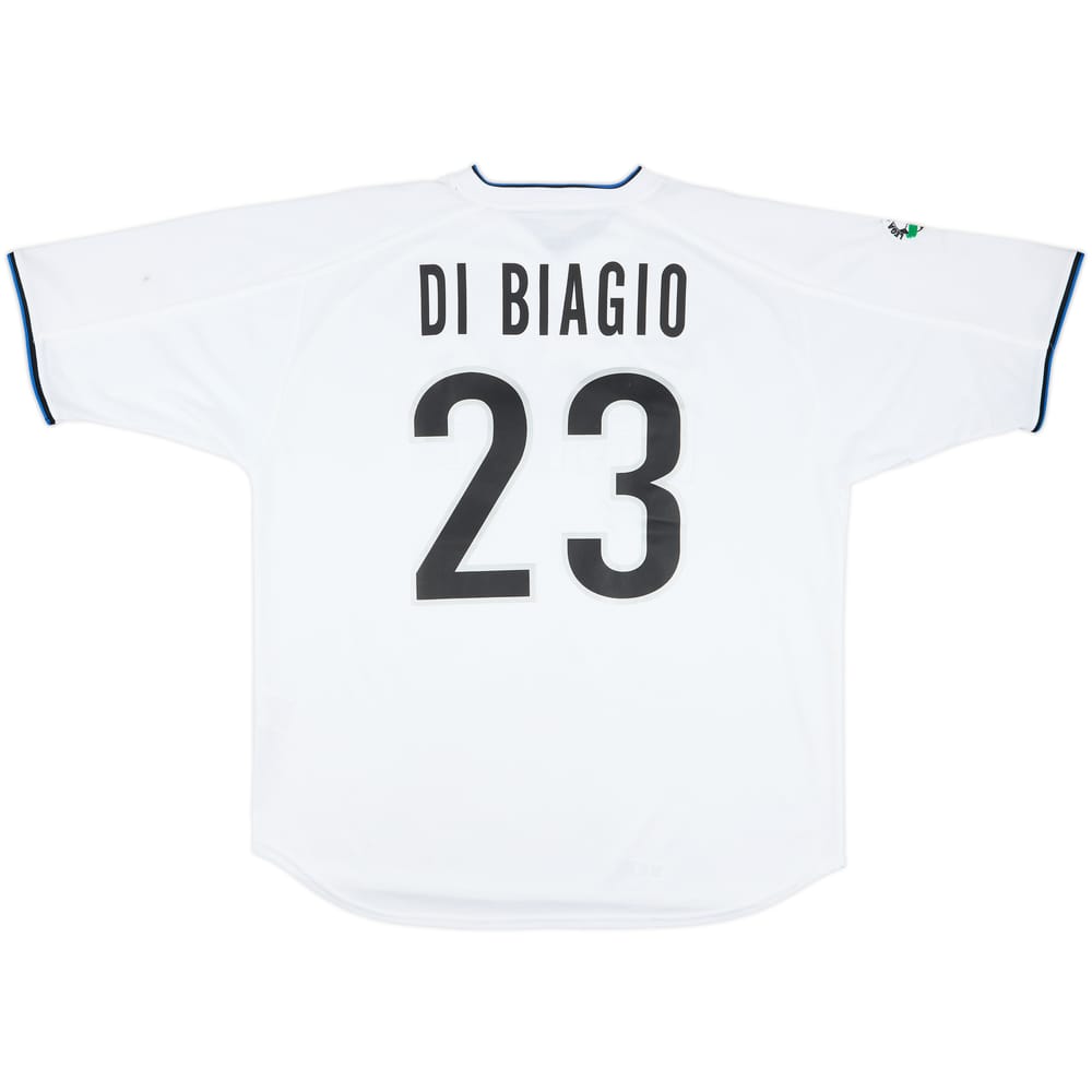 1999-00 Inter Milan Player Issue Away Shirt Di Biagio #23 - 8/10 - (XL)
