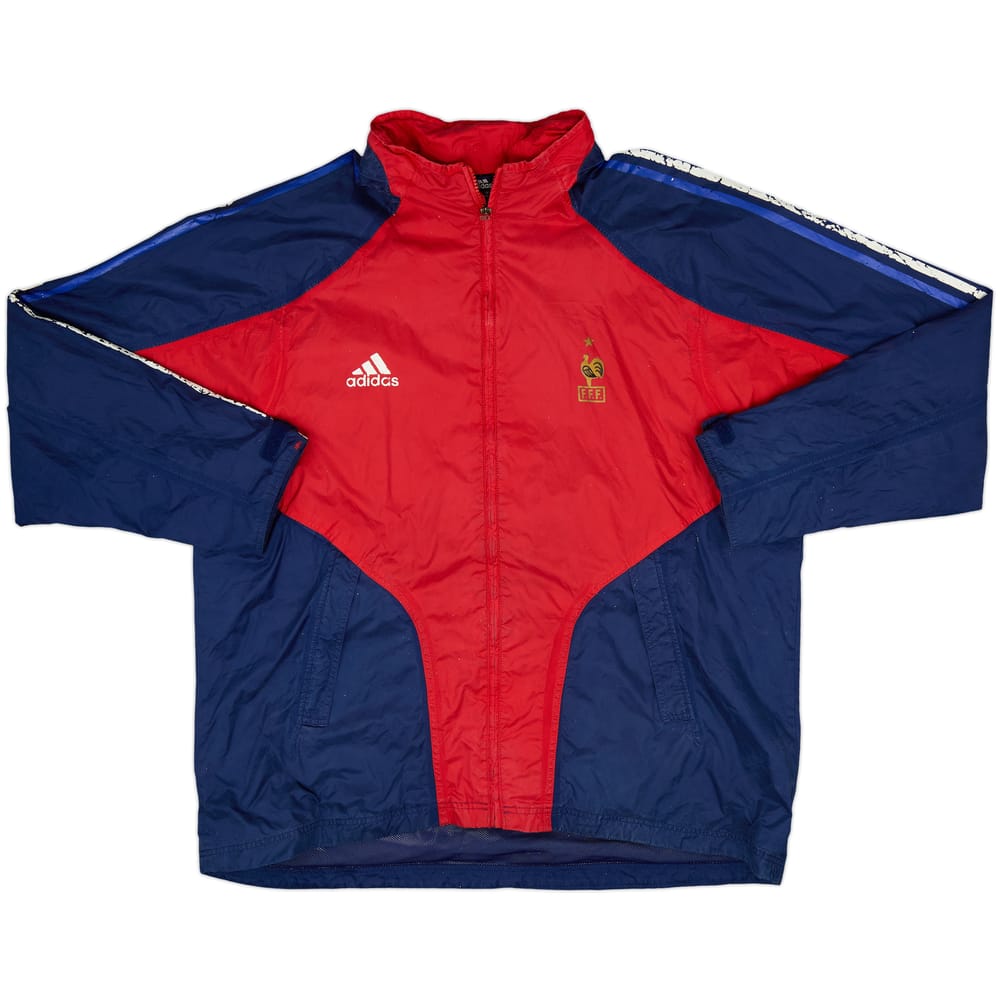 2002-04 France adidas Hooded Rain Jacket - 5/10 - (XL)