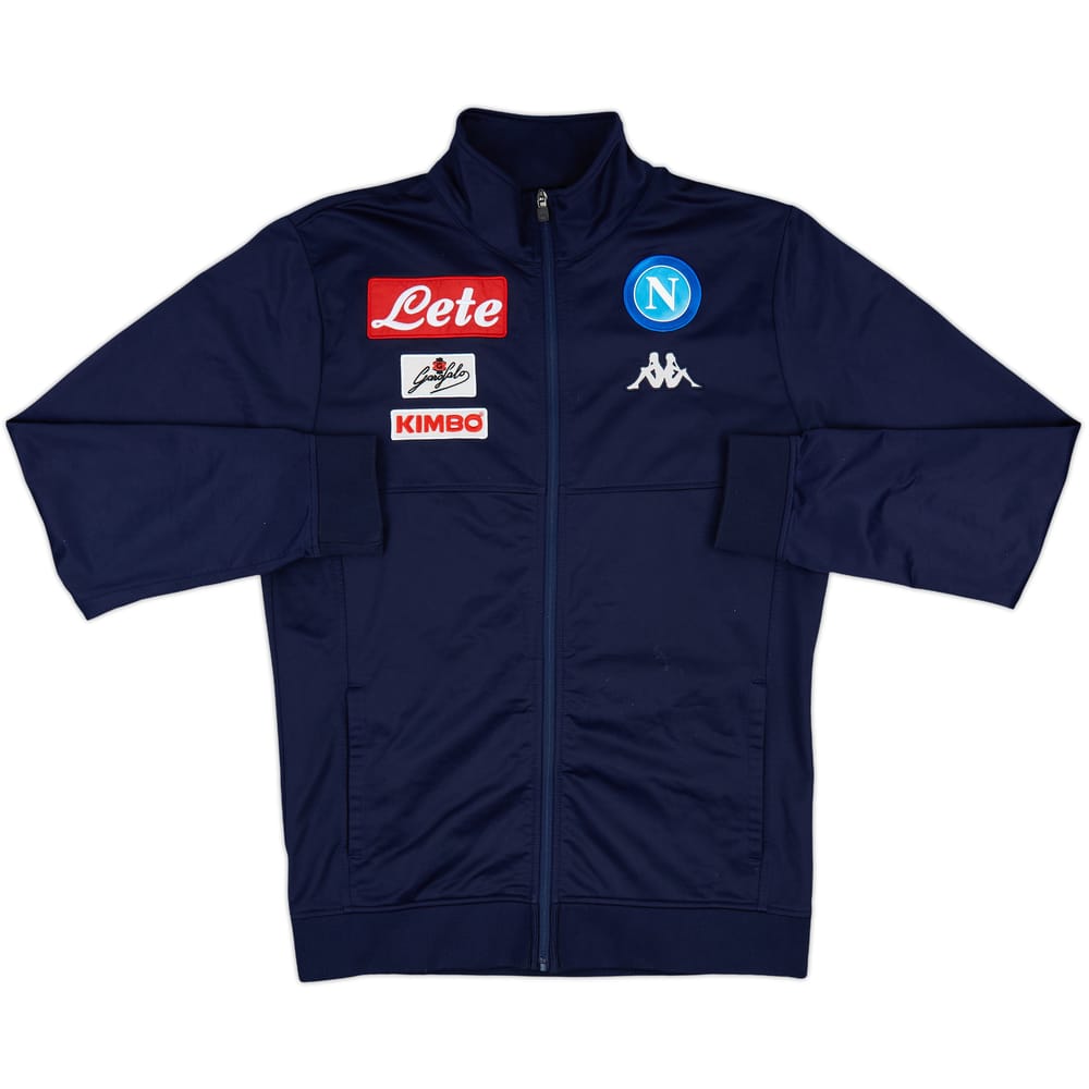 2015-16 Napoli Macron Track Jacket - 8/10 - (L)