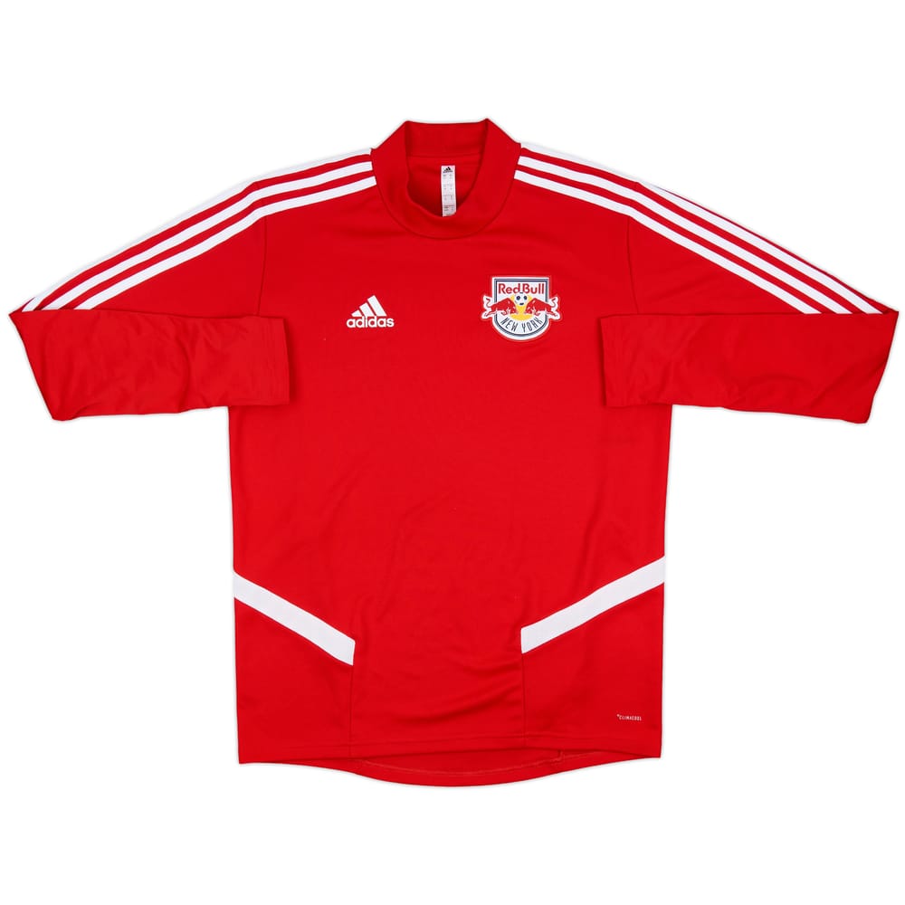 2019-20 New York Red Bulls adidas Drill Top - 8/10 - (M)