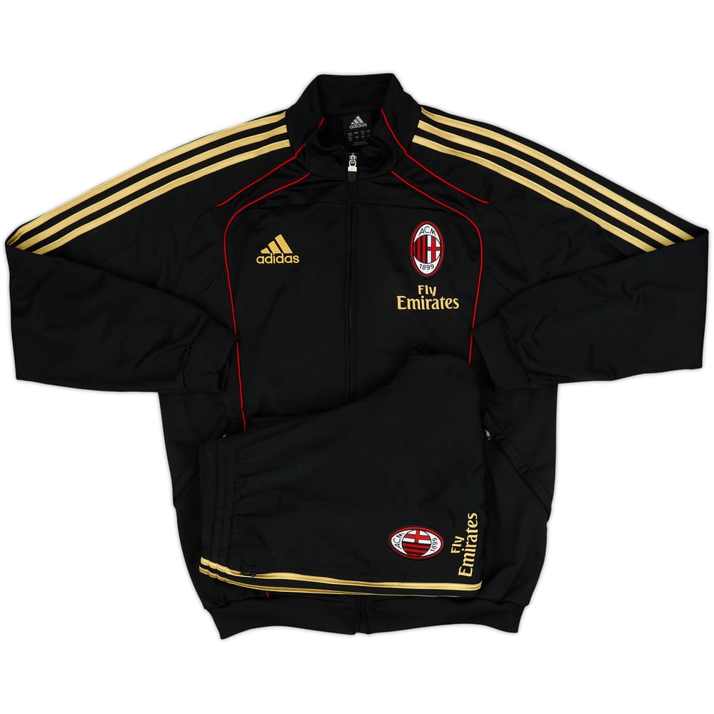 2010-11 AC Milan adidas Tracksuit - 9/10 - (M)
