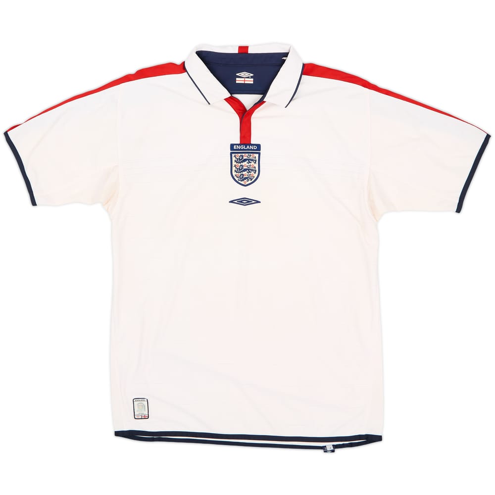 2003-05 England Home Shirt - 4/10 - (L)