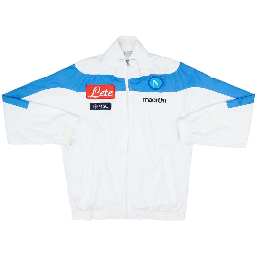 2012-13 Napoli Macron Track Jacket - 6/10 - (L)