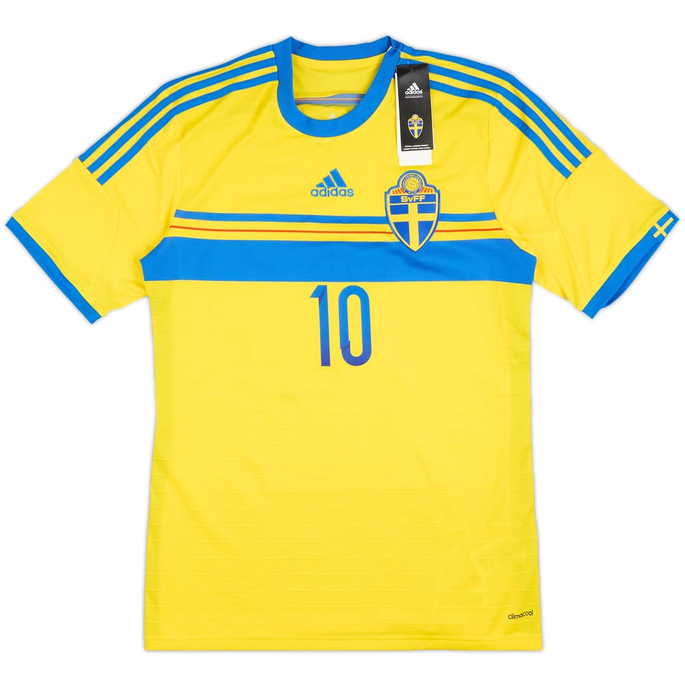 2014-15 Sweden Home Shirt #10 (M)