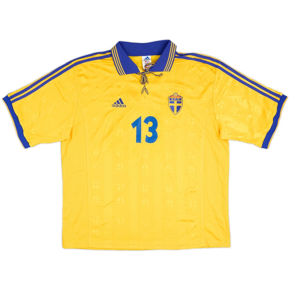 1998-99 Sweden Match Issue Home Shirt #13 (Lucic)