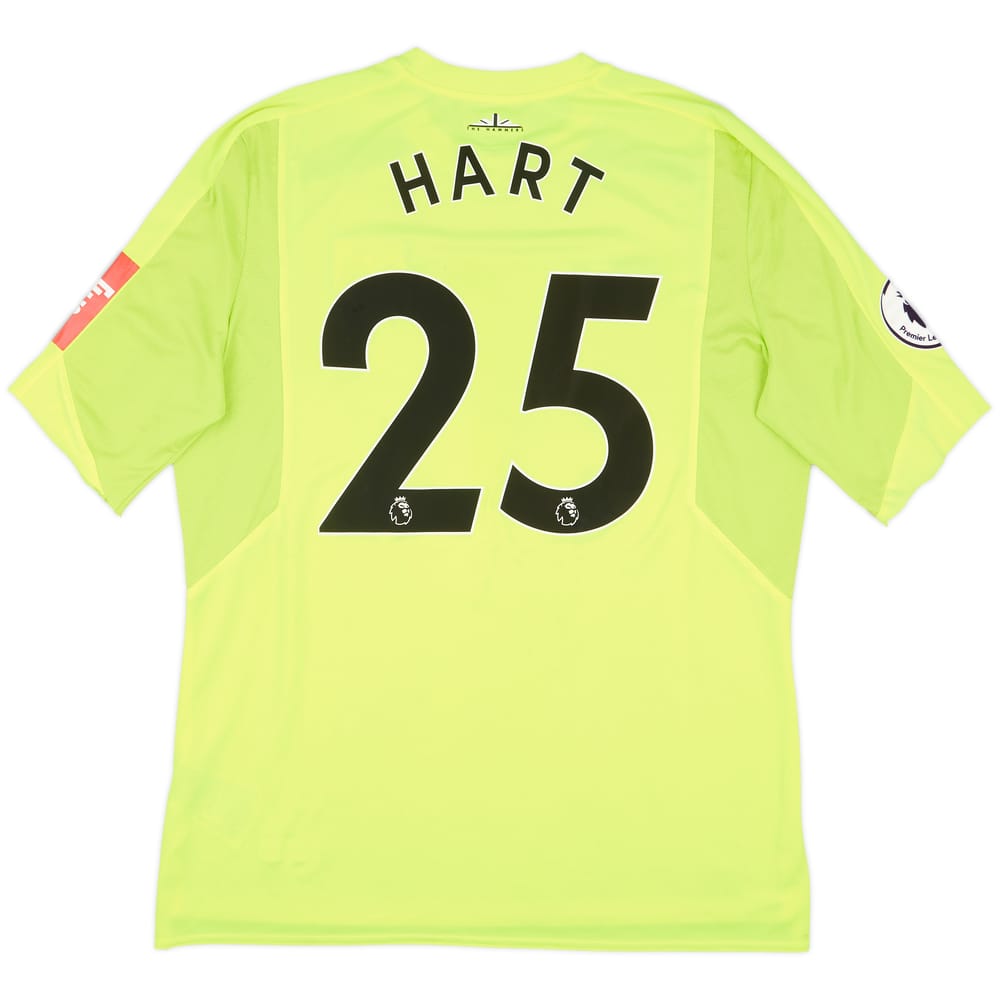 2017-18 West Ham Match Issue GK Shirt Hart #25