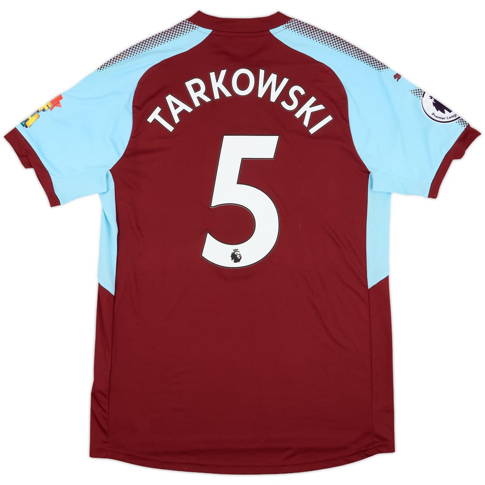 2017-18 Burnley Match Issue Home Shirt Tarkowski #5