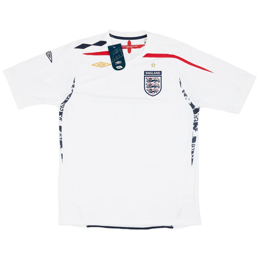 2007-09 England Home Shirt (L)