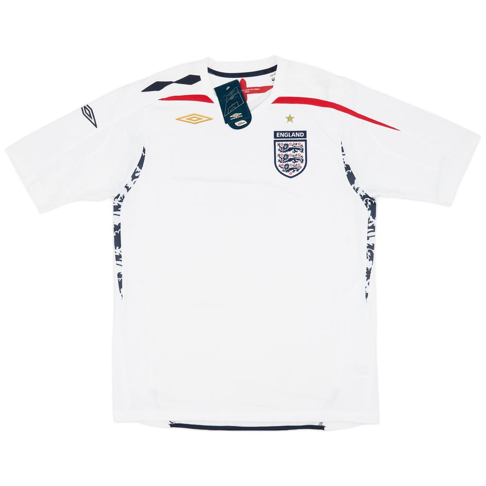 2007-09 England Home Shirt (L)