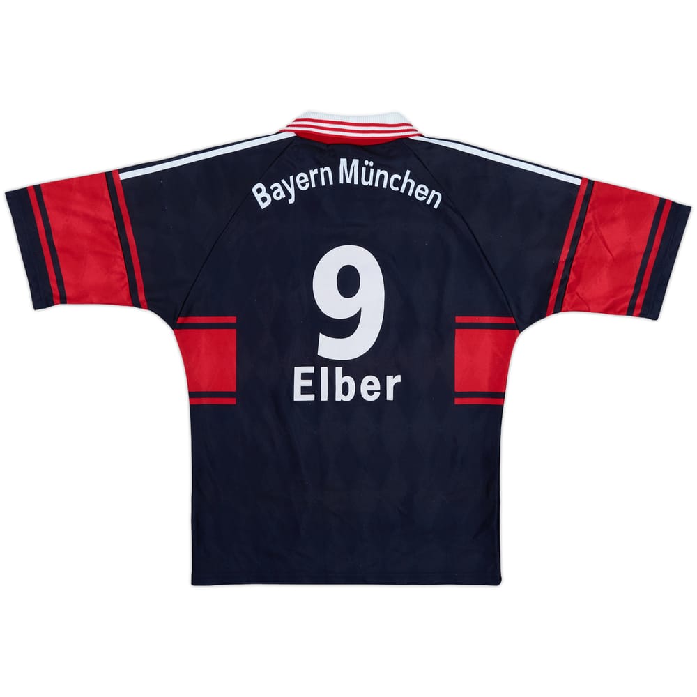 1997-99 Bayern Munich Home Shirt Elber #9 - 9/10 - (S)