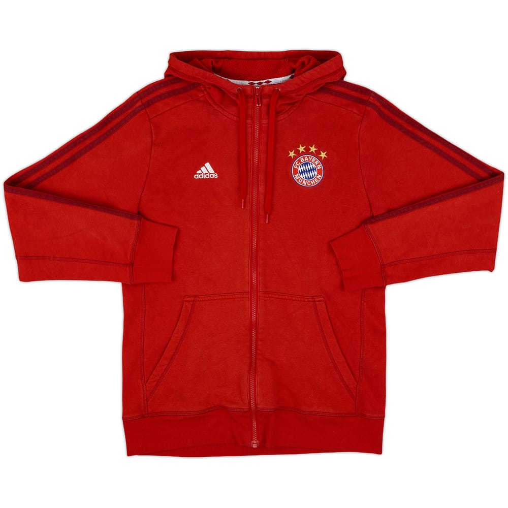 2015-16 Bayern Munich adidas Hooded Track Jacket - 8/10 - (S)