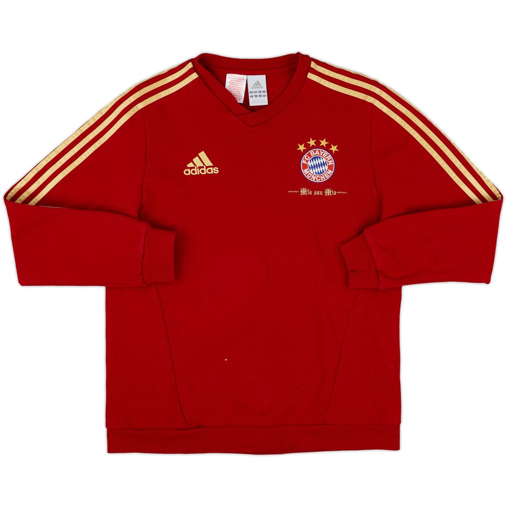 2011-13 Bayern Munich adidas Sweat Top - 8/10 - (XL.Boys)
