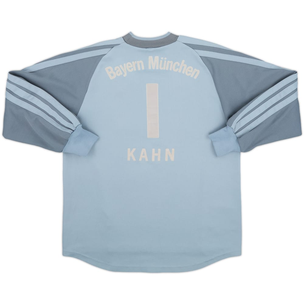 2001-02 Bayern Munich GK Shirt Kahn #1 - 8/10 - (L.Boys)