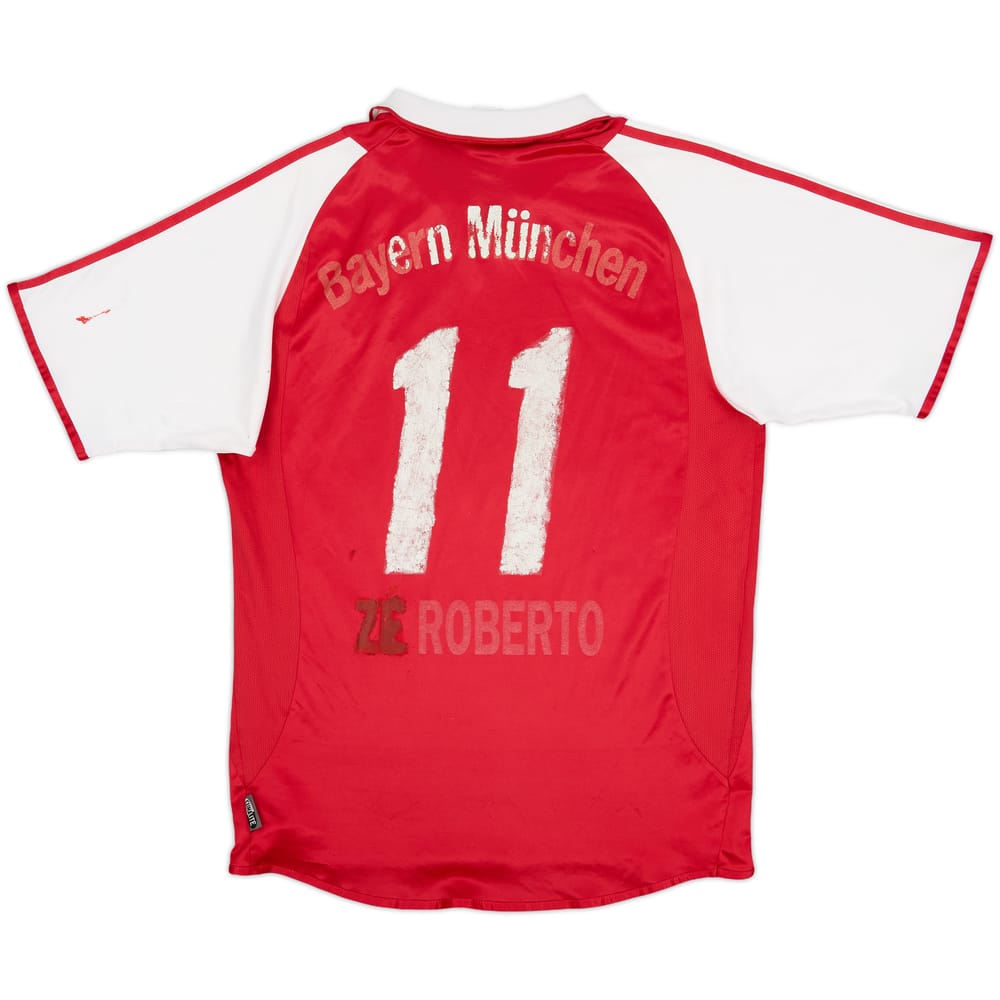 2003-04 Bayern Munich Home Shirt Ze Roberto #11 - 3/10 - (S)