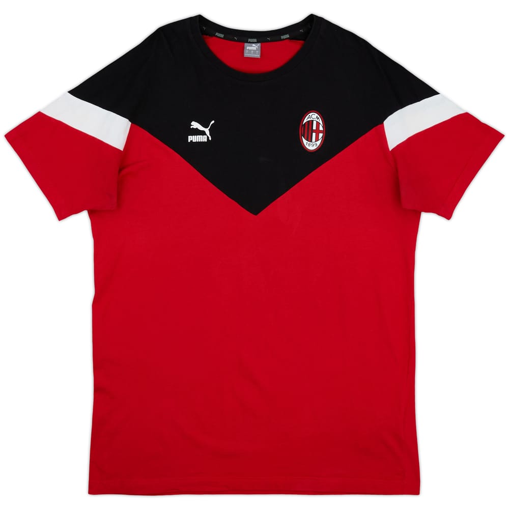 2019-20 AC Milan Puma Iconic Tee - 9/10 - (L)