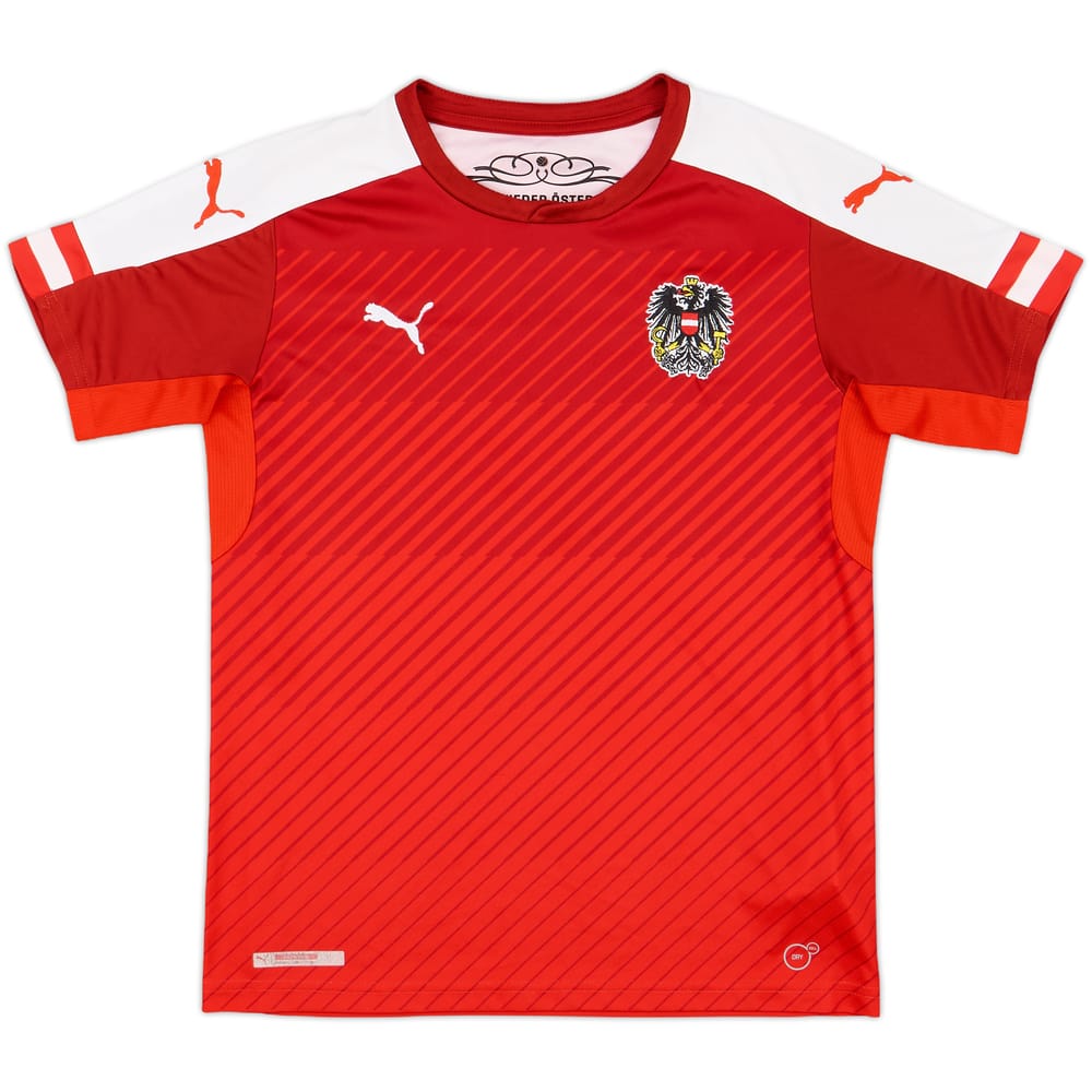 2016-17 Austria Home Shirt - 8/10 - (L.Boys)