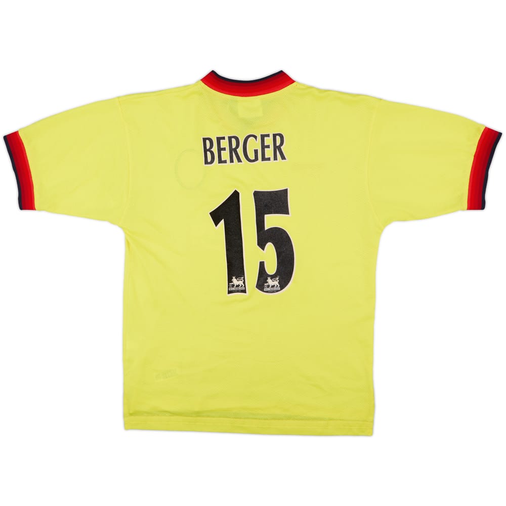 1997-99 Liverpool Away Shirt Berger #15 - 9/10 - (M)