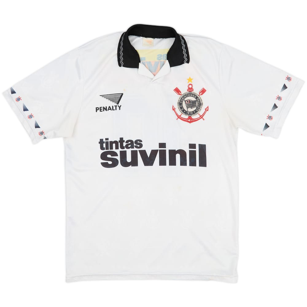 1995 Corinthians Away Shirt #10 - 6/10 - (M)