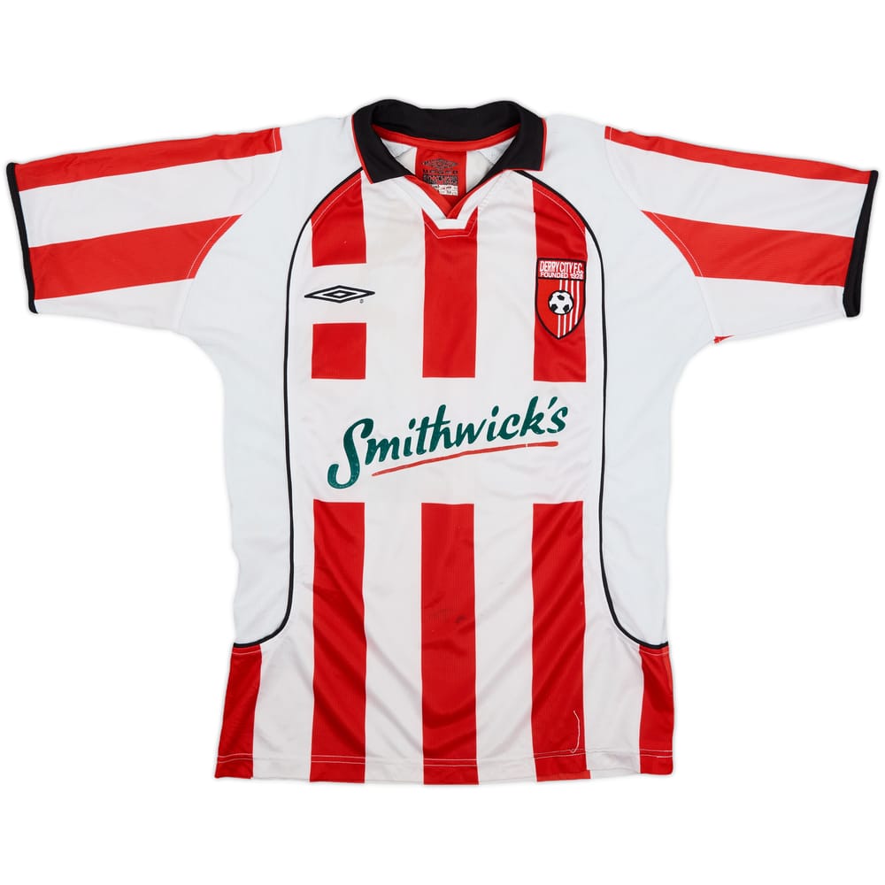 2003-04 Derry City Home Shirt - 6/10 - (S)