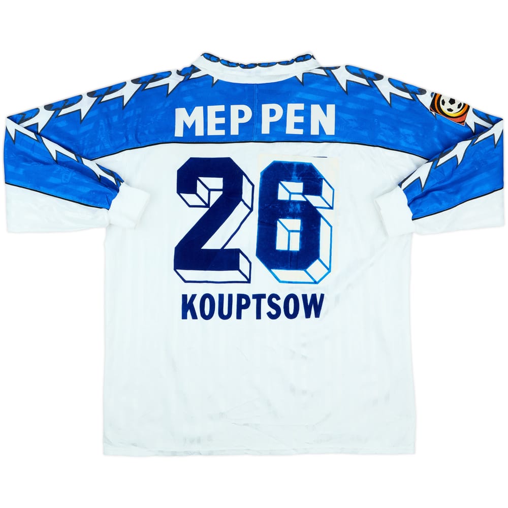 1996-97 Meppen Match Issue Away L/S Shirt Kouptsow #26