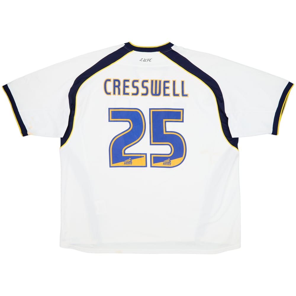 2006-07 Leeds United Home Shirt Cresswell #24 - 6/10 - (3XL)