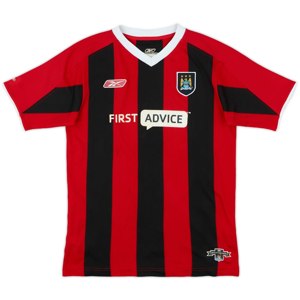 2003-04 Manchester City Away Shirt - 9/10 - (L.Boys)
