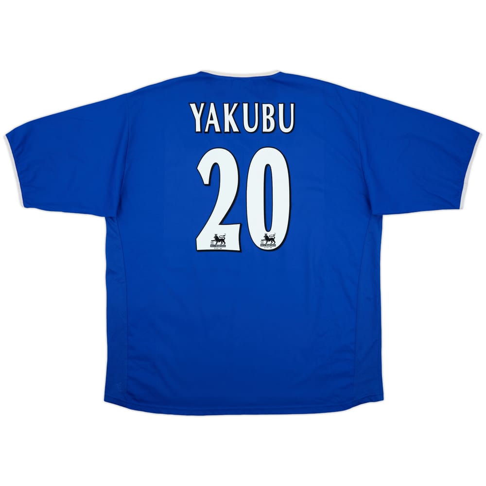 2003-05 Portsmouth Home Shirt Yakubu #20 - 8/10 - (XXL)