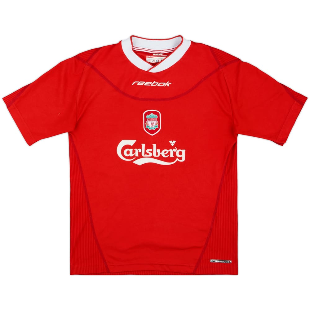 2002-04 Liverpool Home Shirt - 9/10 - (L.Boys)