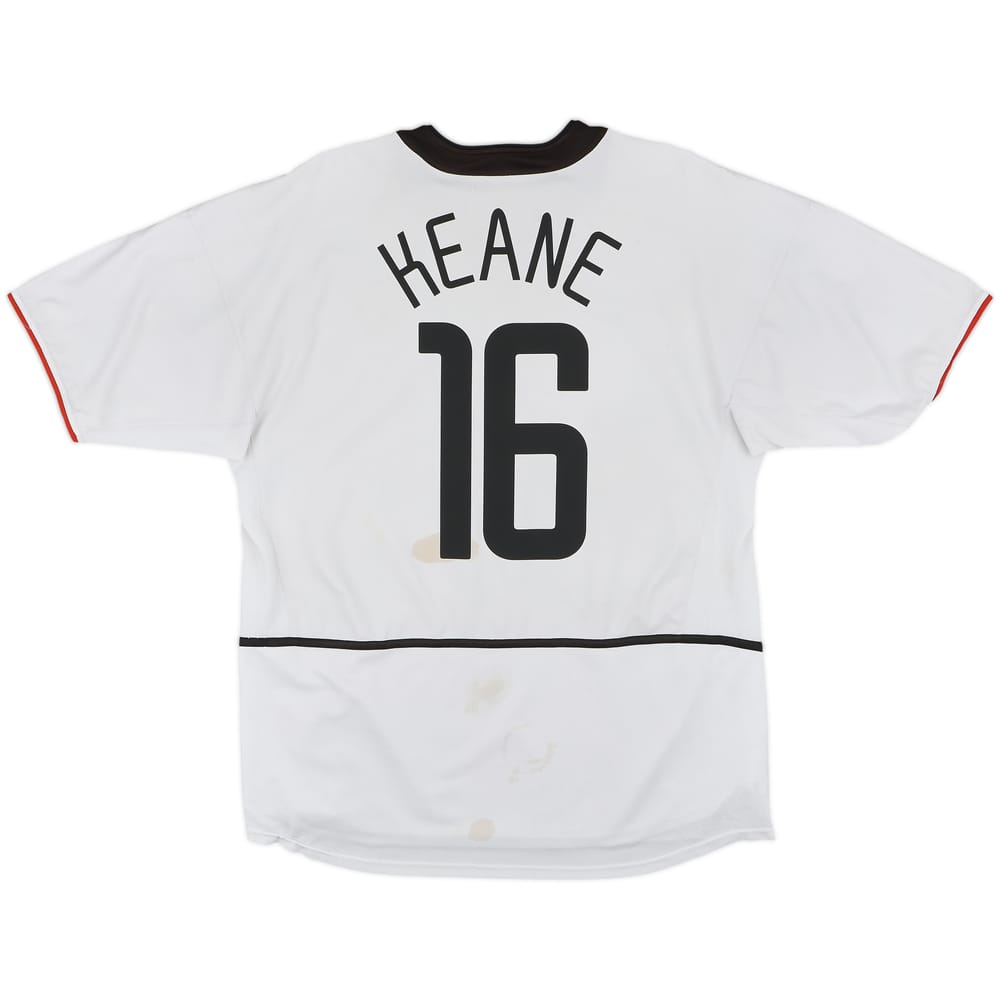 2002-03 Manchester United Away Shirt Keane #16 - 4/10 - (XL)