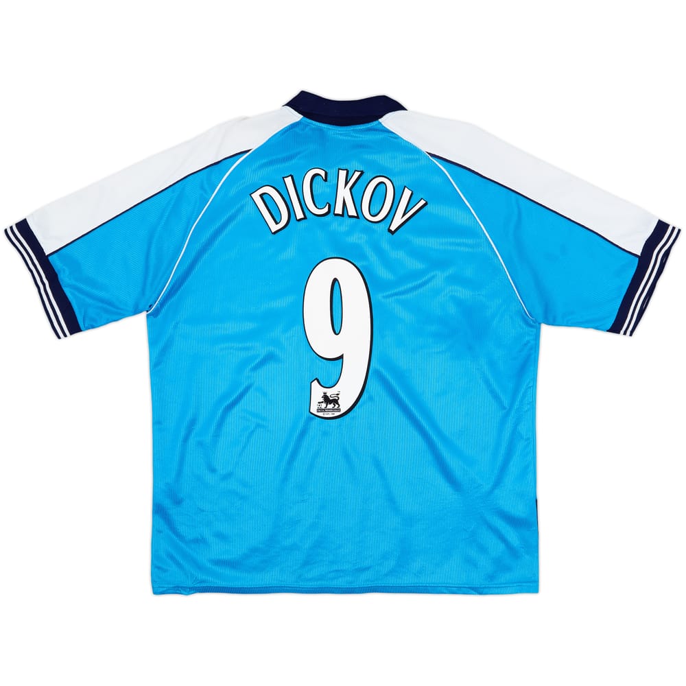 1999-01 Manchester City Home Shirt Dickov #9 - 8/10 - (L)