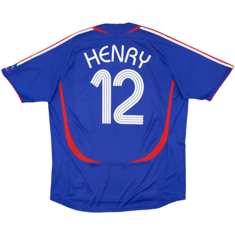 2006-07 France Home Shirt Henry #12 - 6/10 - (3XL)