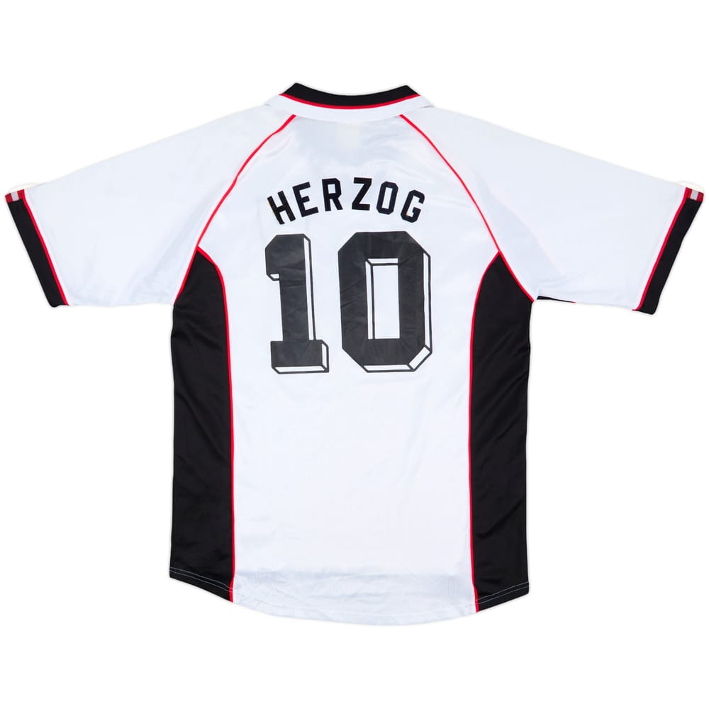 1998 Austria Home Shirt Herzog #10 - 5/10 - (L)