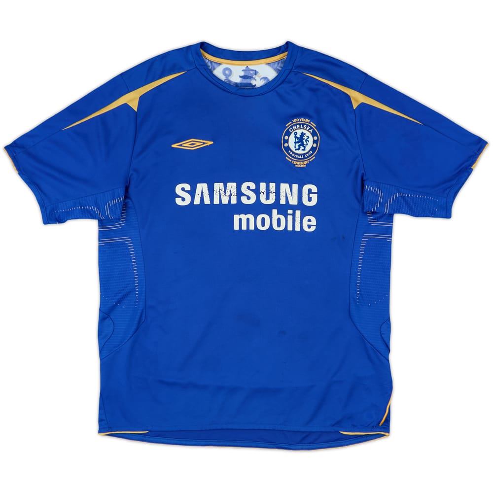 2005-06 Chelsea Centenary Home Shirt - 4/10 - (L)